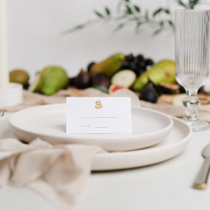 Cartes d'escorte Mariage de poires botaniques