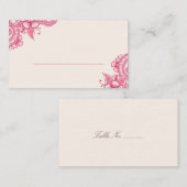 Cartes d'escorte Mariage Mod Mehandi (Devant / Derrière)