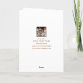 Cartes d'études secondaires vertes et or (Dos)