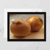 Cartes Deux Oignons Jaunes (Devant / Derrière)