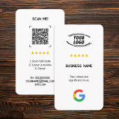 Cartes d'évaluation personnalisées Google