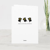 Cartes d'Halloween amusantes (Dos)