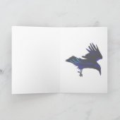 Cartes d'halloween corbeau (Intérieur)