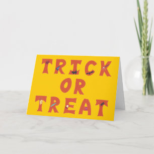 Cartes d'Halloween décorées