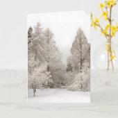 Cartes d'hiver de Vancouver Imprimer Souvenir du C (Fleur jaune)