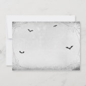 Cartes d'idées de soirée de date de douche de mari (Dos)