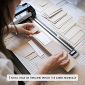 Cartes d'identité de mariage minimalistes