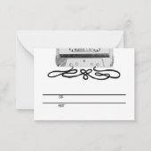 Cartes d'illustration de bande de demande de chans (Dos)