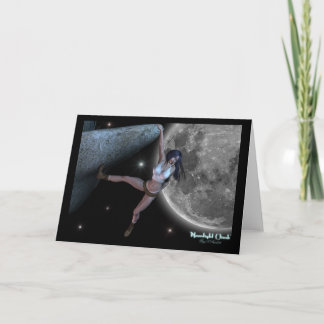 Cartes d'illustration d'escalade de roche "de