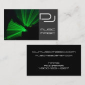 Cartes d'industrie musicale (Devant / Derrière)