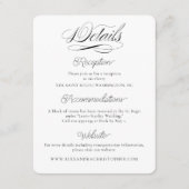 Cartes d'information classiques sur l'esperie et l (Devant)