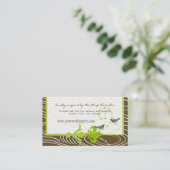 Cartes d'information de mariage à grain de bois ve (Debout devant)