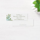 Cartes d'information du site Web du Mariage bleu e (Bureau)