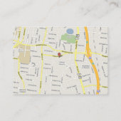 Cartes d'information Mariage damassé gris jaune et (Dos)