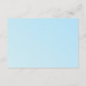 Cartes d'information Mariage Starry Sky Sparkle (Dos)