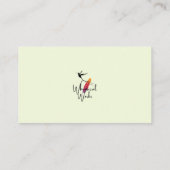 Cartes d'insertion de caleçon, Baby shower amusant (Dos)