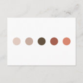 Cartes d'insertion de Faire-part de mariage coordo (Dos)