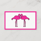 Cartes d'insertion du Registre des Flamants roses (Dos)