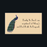 Cartes d'insertion du registre Peacock vintage<br><div class="desc">Peacock vintage Vous pouvez aussi aimer :</div>