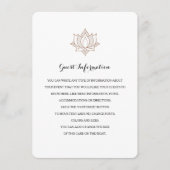 Cartes d'insertion élégantes (Devant)