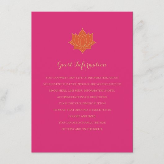 Cartes d'insertion élégantes (Devant)