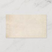 Cartes d'insertion florales colorées (Dos)