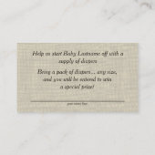 Cartes d'insertion pour couches de poisson et de r (Dos)