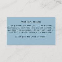 Cartes d'interaction de police