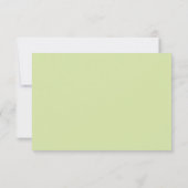 Cartes d'intervention modernes Green Ombre Chevron (Dos)
