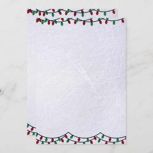 cartes d'invitation (Devant / Derrière)