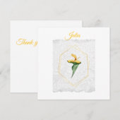 Cartes d'invitation (Devant / Derrière)