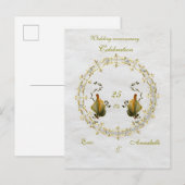 Cartes d'invitation  (Devant / Derrière)