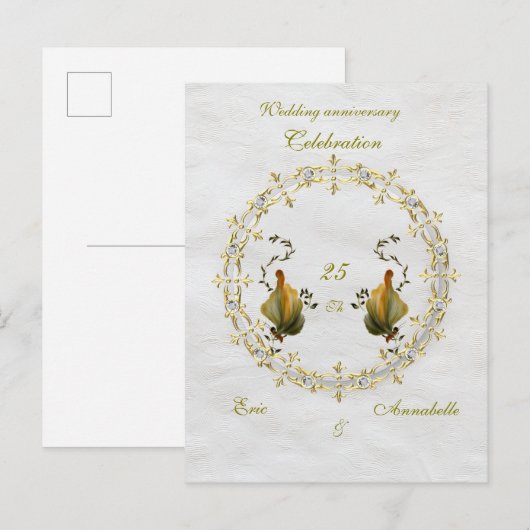 Cartes d'invitation  (Devant / Derrière)