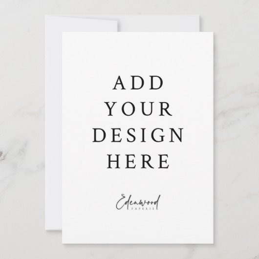 Cartes d'invitation 13x18 cm (Devant)