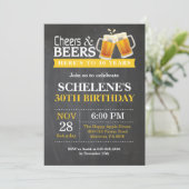 Cartes d'invitation 30e anniversaire (Debout devant)