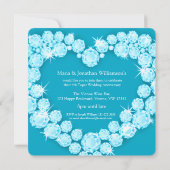 Cartes d'invitation 4ème anniversaire de mariage t (Dos)