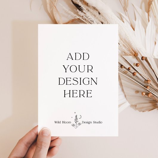 Cartes d'invitation 5x7" Impression personnalisée