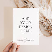 Cartes d'invitation 5x7" sur mesure