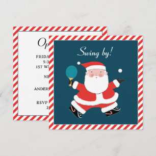 Cartes d'invitation à la fête de Noël