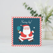 Cartes d'invitation à la fête de Noël (Debout devant)