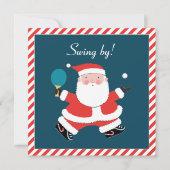 Cartes d'invitation à la fête de Noël (Devant)