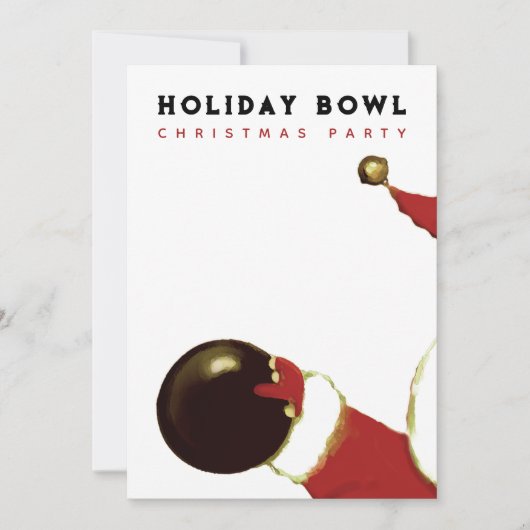 Cartes d'invitation à la fête de Noël (Devant)