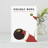 Cartes d'invitation à la fête de Noël (Debout devant)