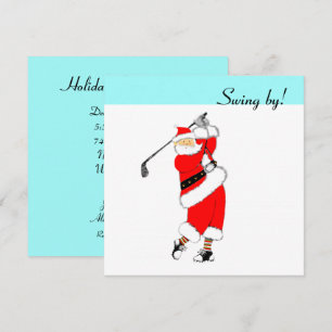 Cartes d'invitation à la fête de Noël de l'entrepr