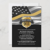 Cartes d'invitation à la fête de retraite d'un rép (Devant)