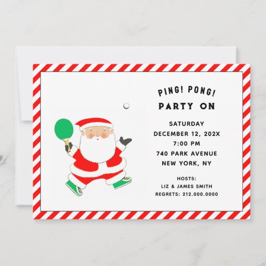 Cartes d'invitation à la maison ouverte pour les f (Devant)