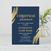 Cartes d'invitation à la soirée de Noël de l'entre (Debout devant)