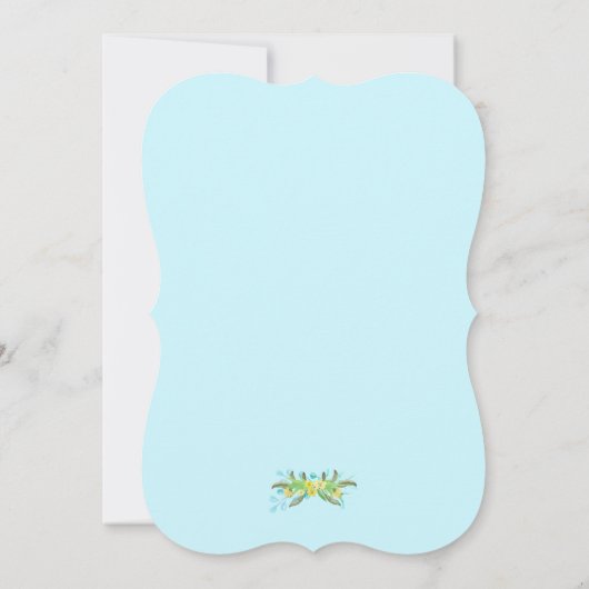 Cartes d'invitation à télécharger et modifier  (Dos)