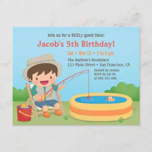 Cartes d'invitation à une fête d'anniversaire pour