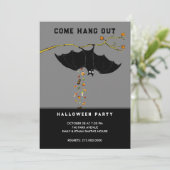 Cartes d'invitation à une soirée d'Halloween (Debout devant)